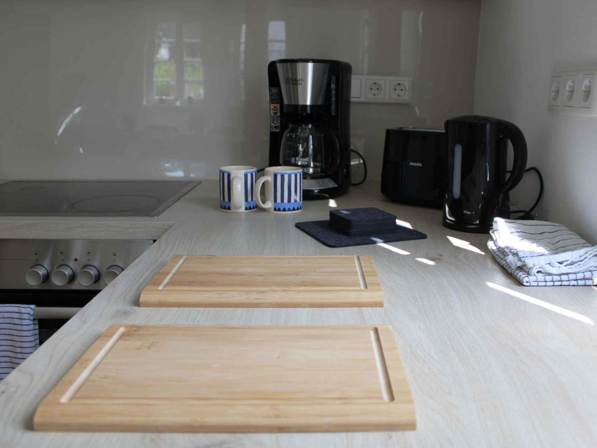 Ferienwohnung Am Kurpark Еслое Екстер'єр фото