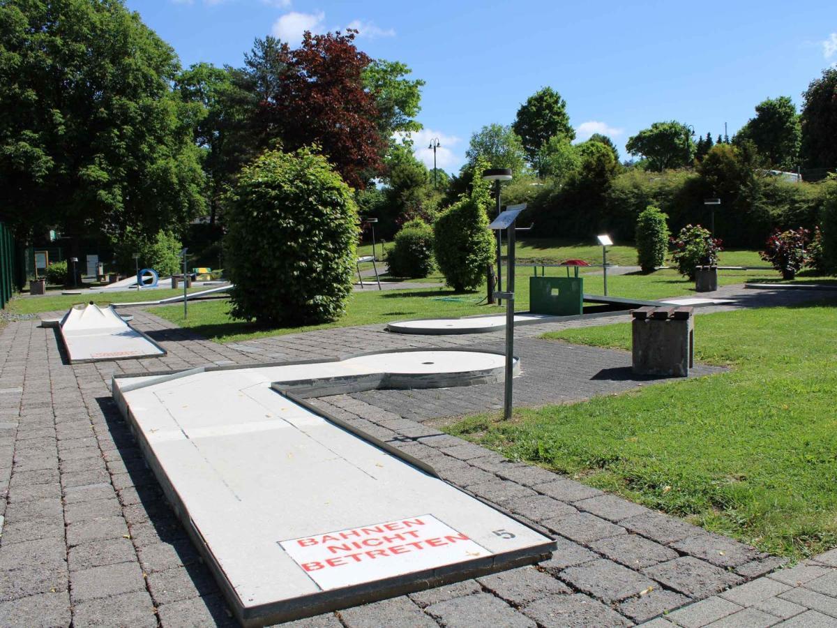 Ferienwohnung Am Kurpark Еслое Екстер'єр фото